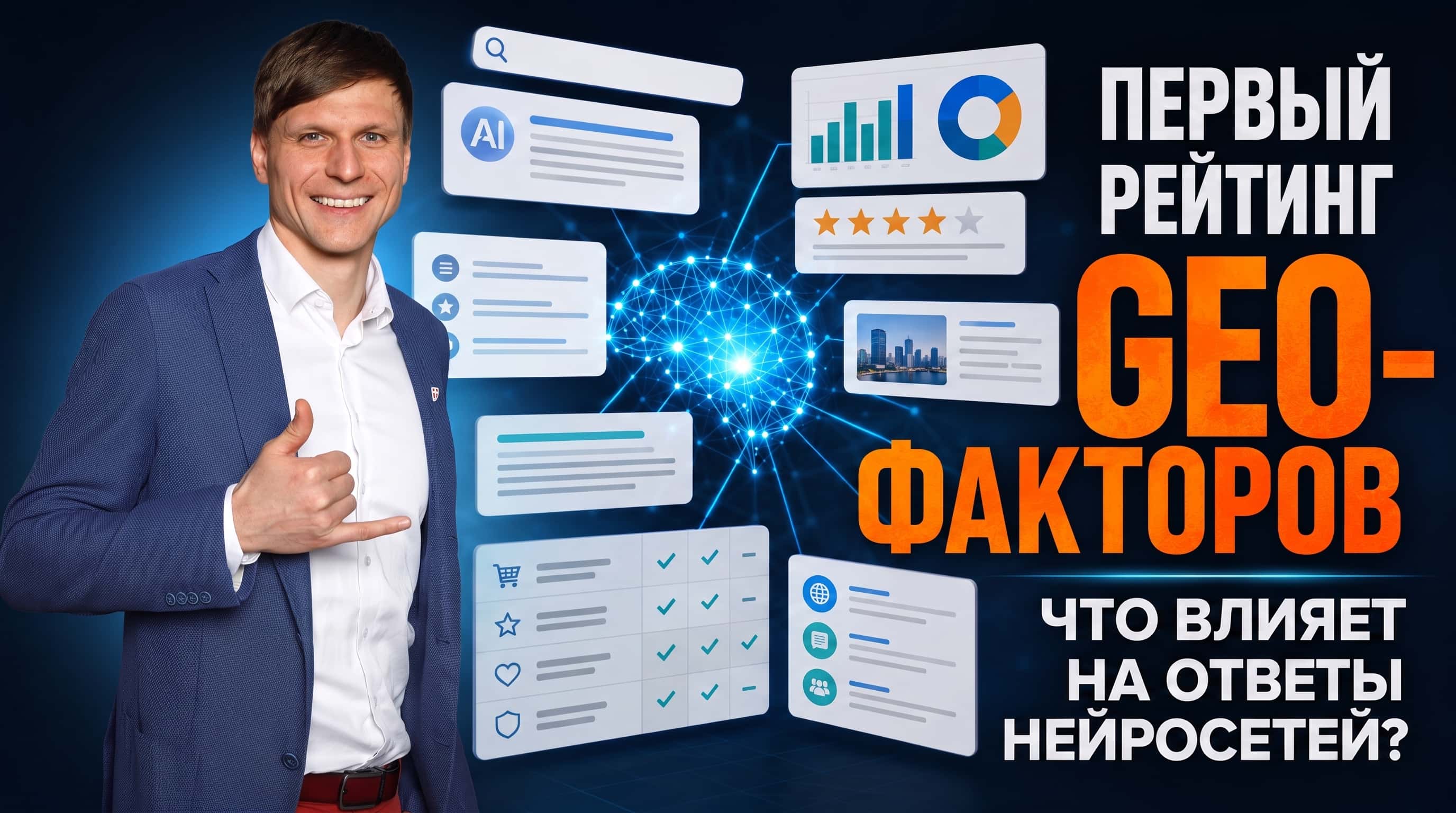 Первый рейтинг GEO-факторов: что влияет на ответы нейросетей